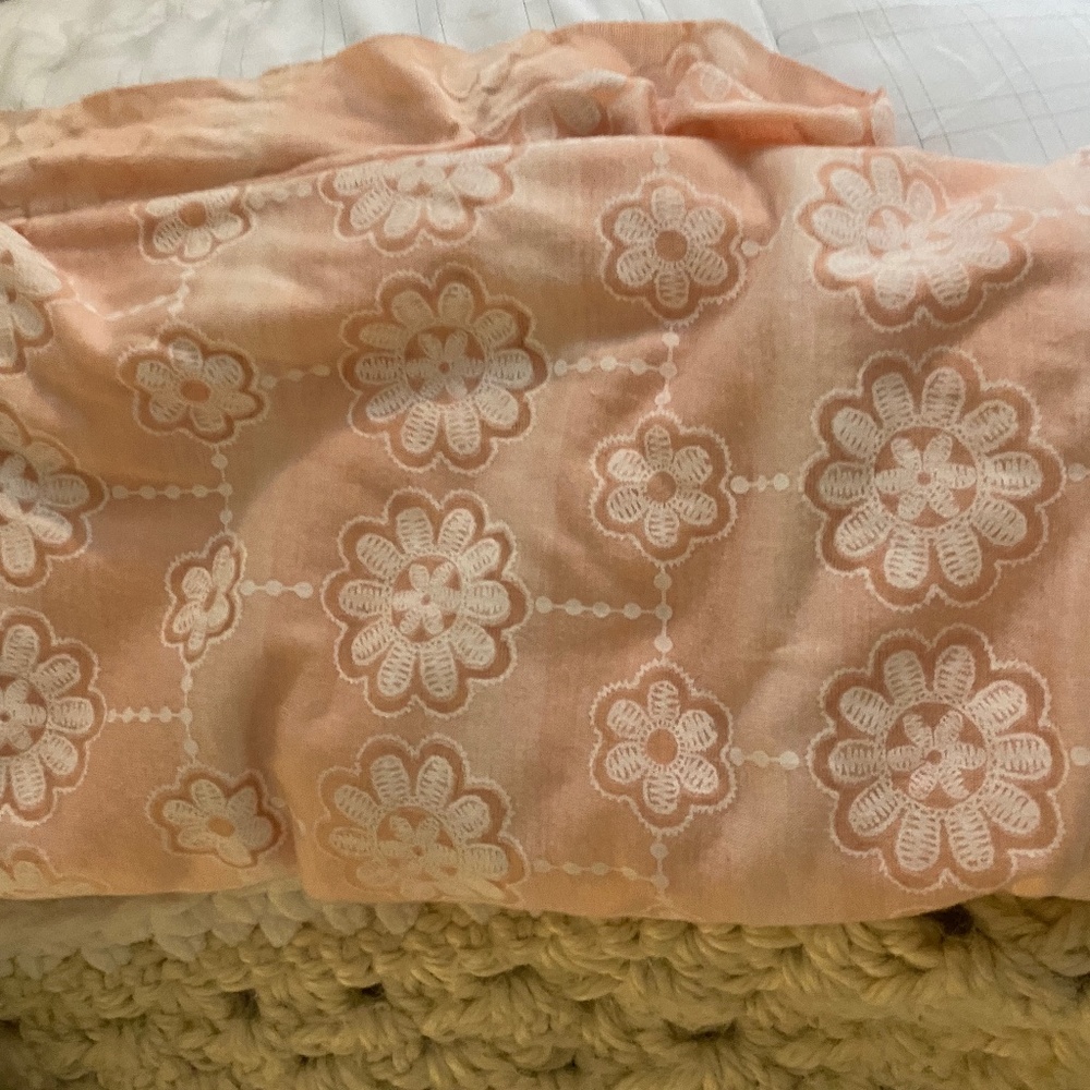 floral wrap scarf